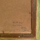 Oil Painting on Panel - "The Lake of Tignes" by Georges REEB - Savo