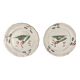 Plates from the Islettes earthenware factory