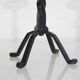 Pair of brutalist hammered iron candlesticks 1960