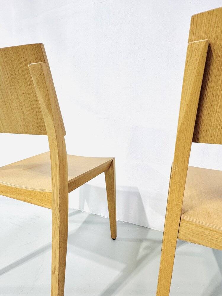 Vintage Danish dining chairs, 1980s, set of 4