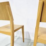 Vintage Danish dining chairs, 1980s, set of 4