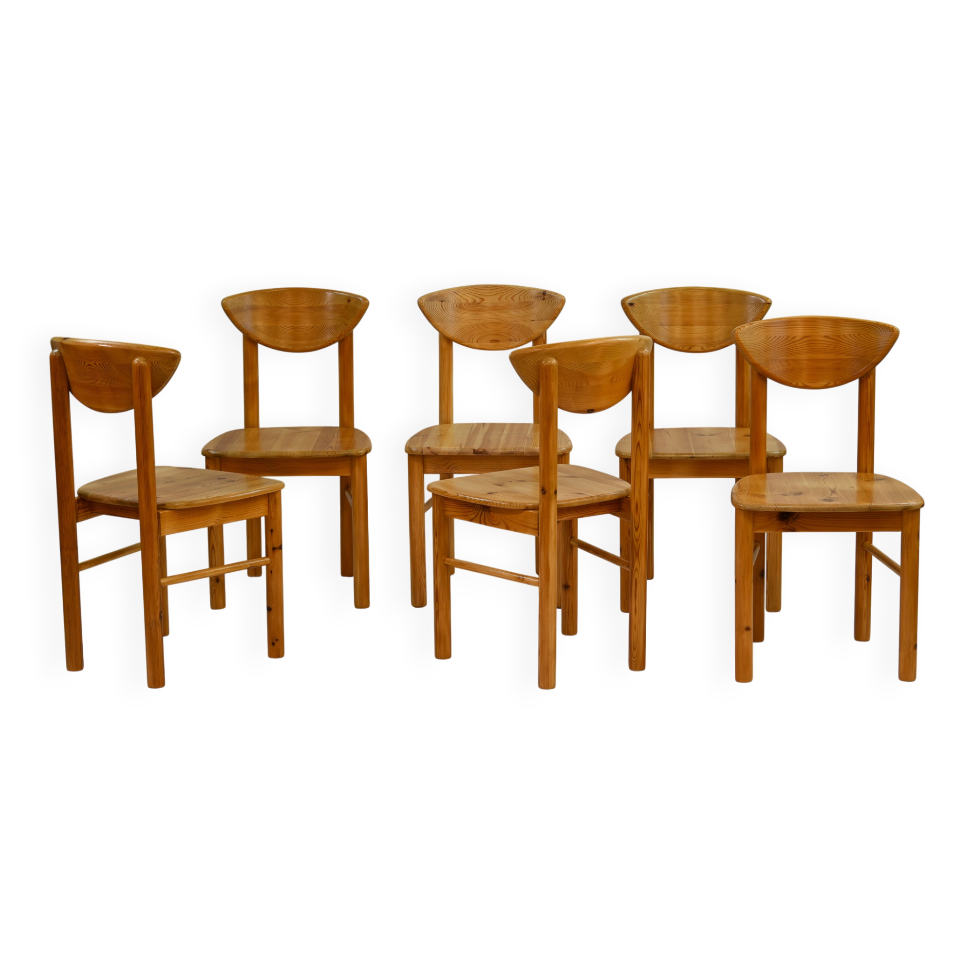 Rainer Daumiller chairs, 1970, Denmark, 6*