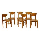 Rainer Daumiller chairs, 1970, Denmark, 6*