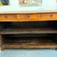 19th-century walnut buffet – 3 drawers