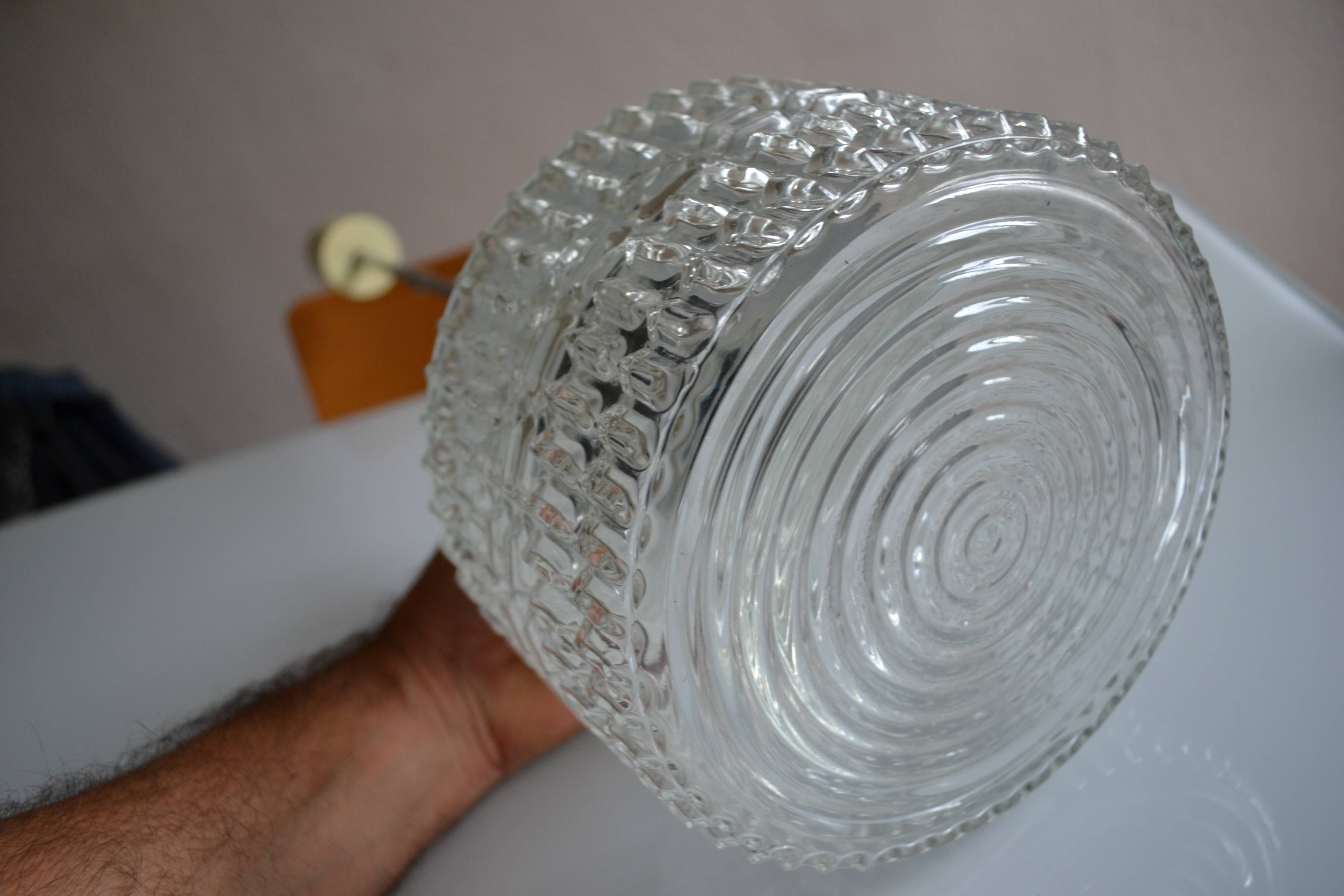 Modernist pendant chandelier 1950s 1960s italy