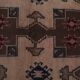Vintage Turkish rug from Oushak, handwoven 138x244 cm