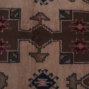 Vintage Turkish rug from Oushak, handwoven 138x244 cm