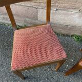 pair of Modernist Chairs BAUHAUS vintage cocktail 1950 GERMANY