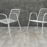 Pair of vintage Emu rio armchairs