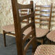 5x 60s 70s chairs dining chair dining chairs Danish design 60s