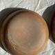 11 assiettes creuses artisanales vintage en grès mat