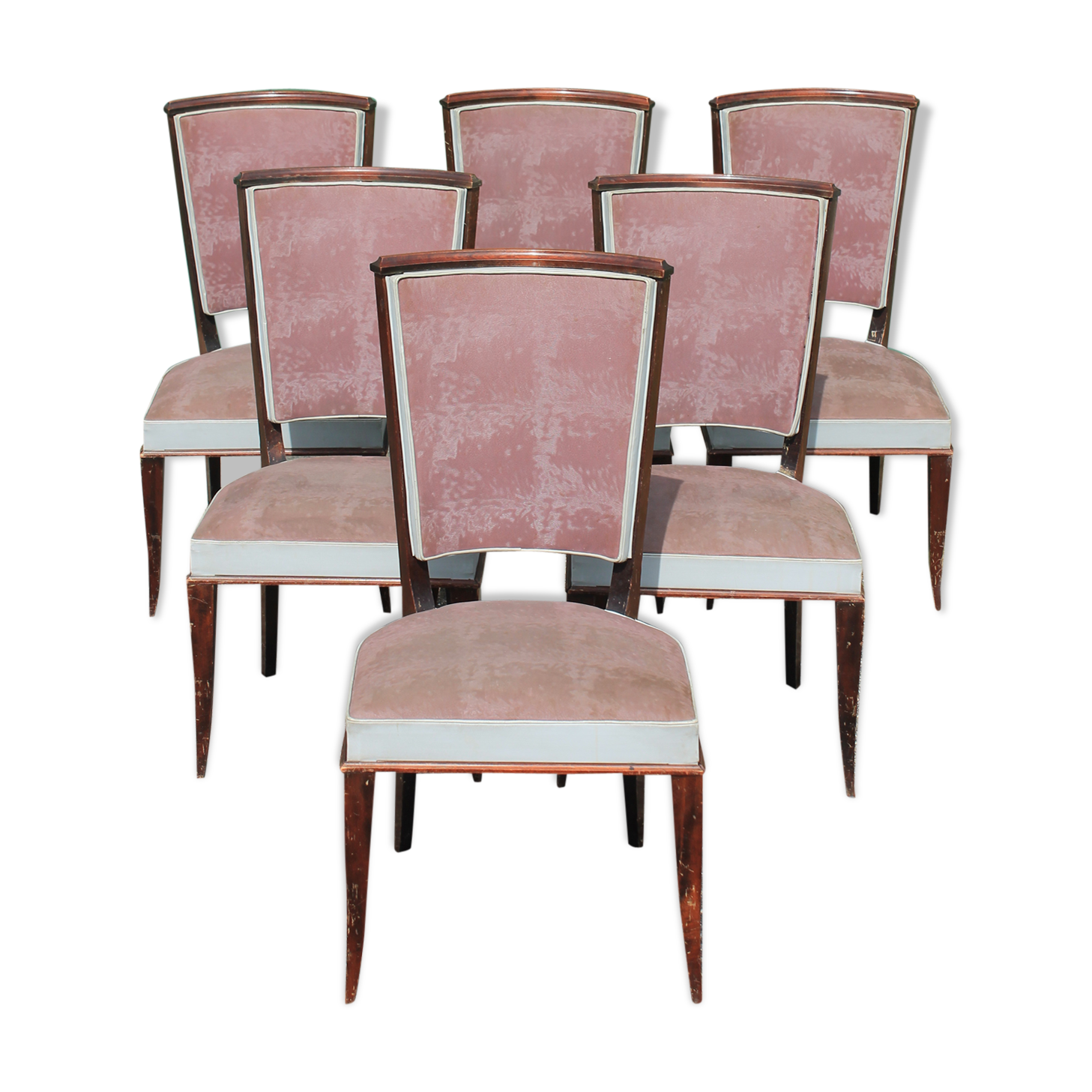 Set of 6 vintage chairs