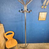 Vintage chrome parrot coat rack
