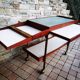 Rolling dessert bar server by Paul McCobb for Salton Hotray