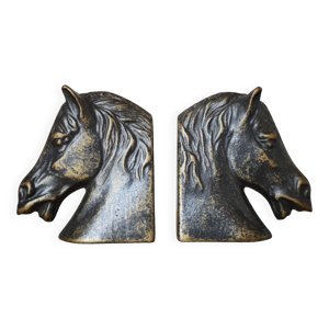 Paire de serre-livres - bronze