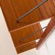Mid century modern teak  upcycled shelving unit