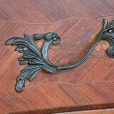 Louis XV style curved commode in rosewood