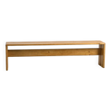 Banc en pin massif, Les Arcs, circa 1973