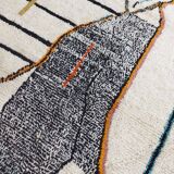 Handmade wool Berber rug 309X200 cm