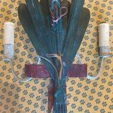 Reed wall light