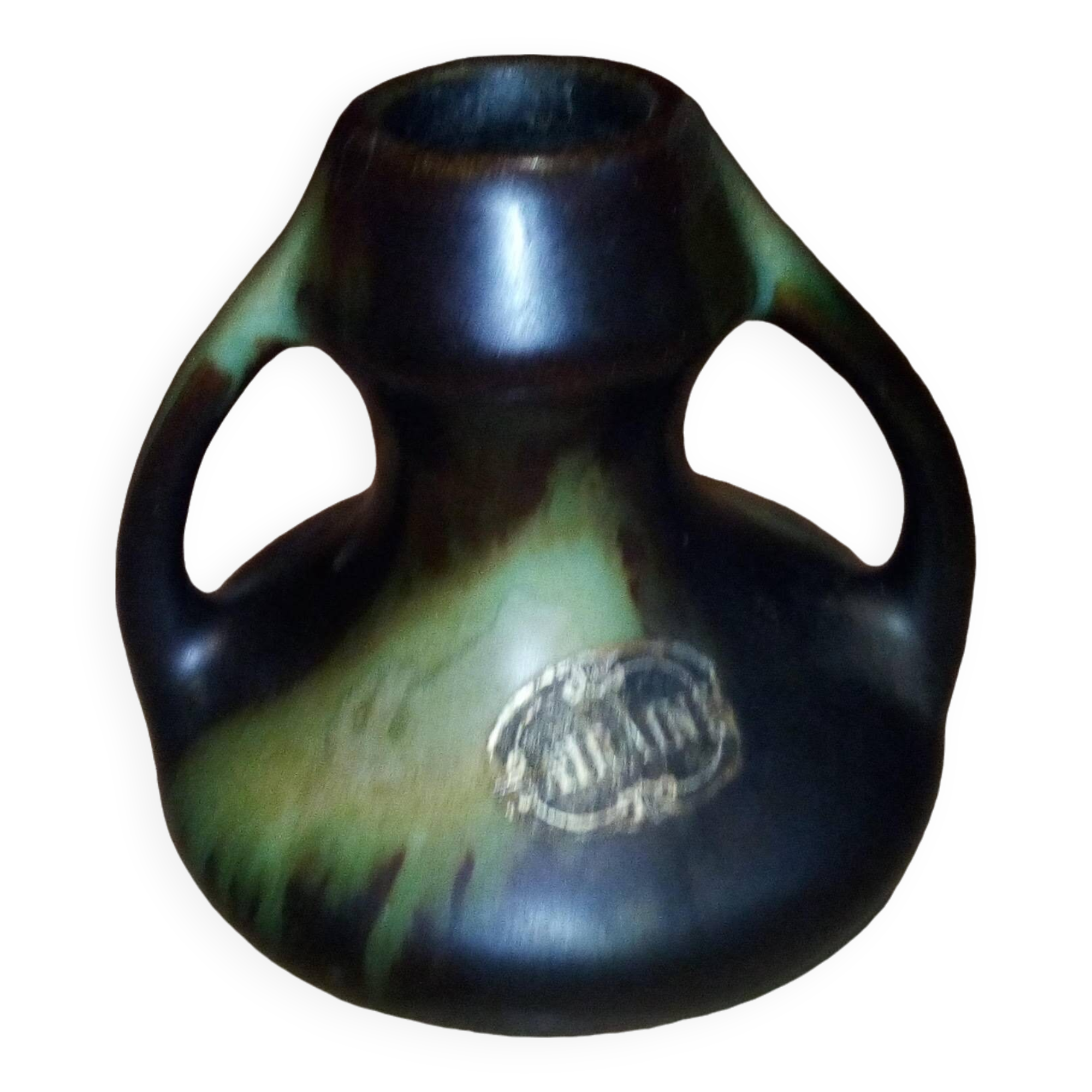 petit vase en grès marque airain