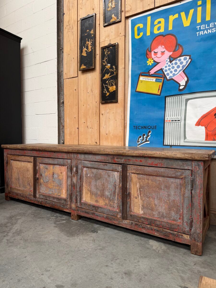 Grand meuble d’atelier début XXème