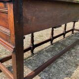 Antique 18th century solid oak Jacobean style sideboard