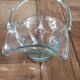 Decorative basket in glass paste