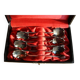 Art Nouveau Coffee Bean Mocha Spoons