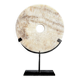 Natural onyx disc on base – unique handcrafted piece