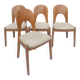 Chaises de salle à manger Morten attribuées à Niels Koefoed, ensemble de 4
