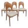 Chaises de salle à manger Morten attribuées à Niels Koefoed, ensemble de 4