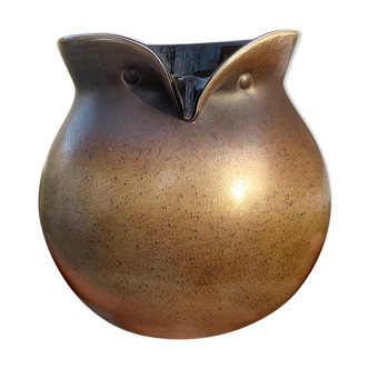 Owl/owl zoomorphic vase