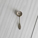 Petite cuillère à poudre ancienne métal argenté