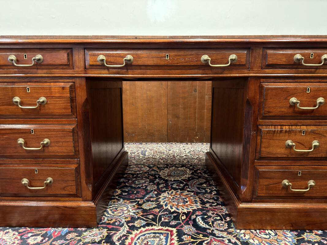 Classic English Globe Wernicke Desk