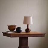 Art Nouveau dining table/desk in oak, early 20th century.