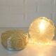 Pair of Wall Sconces / Vintage Ceiling Light / Flush Mount Fixtures 1970's