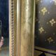 Louis Philippe era mirror with gold leaf  82x101cm