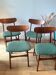 Set of 4 Scandinavian teak chairs – Model "Vagn" – 1960s