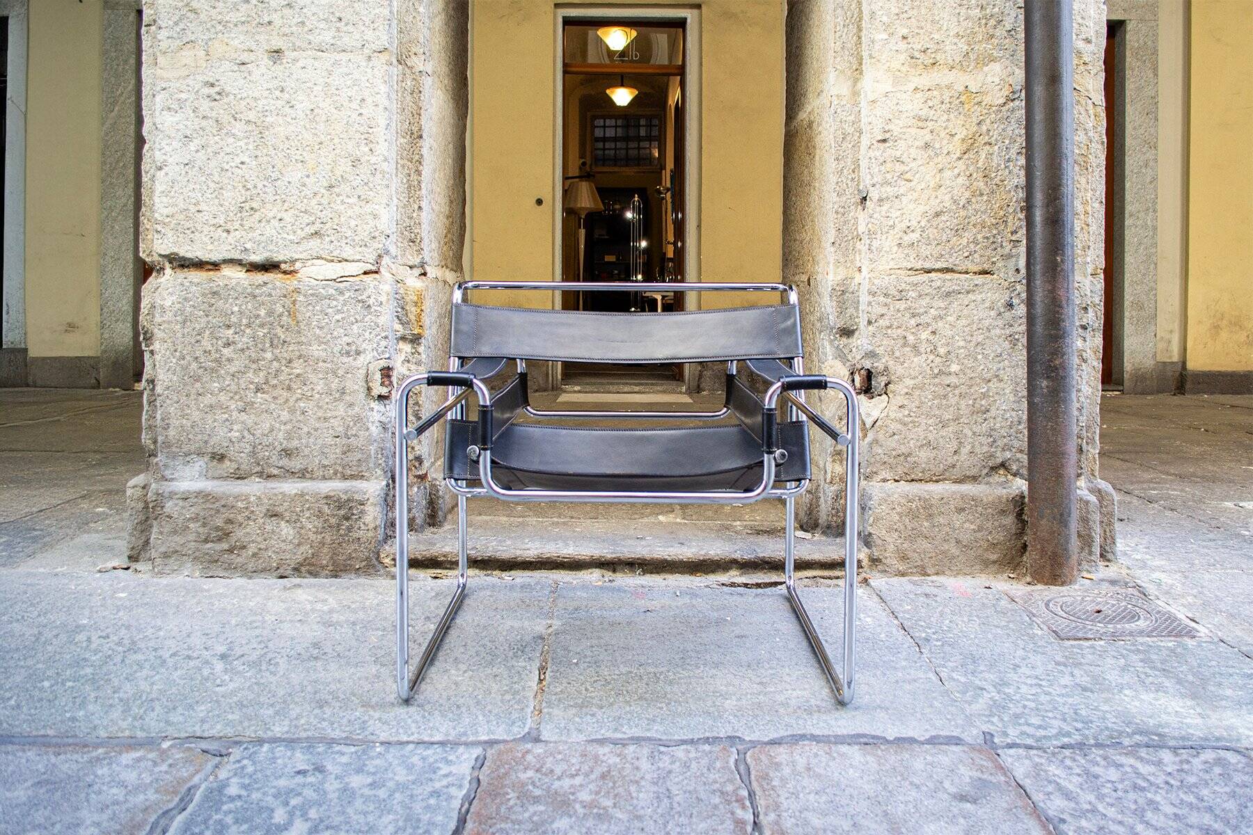 B3 Wassily chair by Marcel Breuer for Simon Gavina, 1960