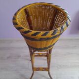 Vintage pedestal planter