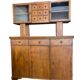 Vitrine/commode/meuble de cuisine vintage en bois