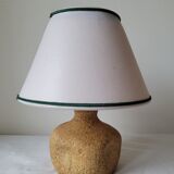 Reconstituted stone bedside lamp