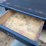 Low sideboard Early XXth wood painted
