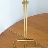Table mirror on a brass easel