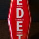 Enamelled plate advertising for the famous Belgian beer brand VEDETT (Duvel)