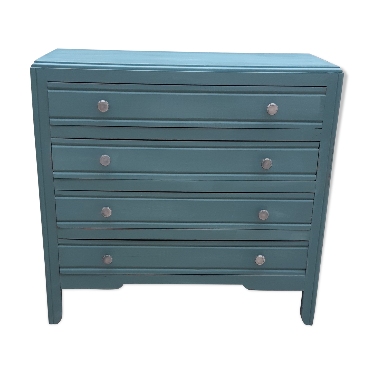 Blue vintage dresser