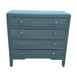 Blue vintage dresser