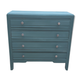Blue vintage dresser