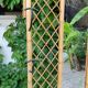 Vintage rattan wardrobe
